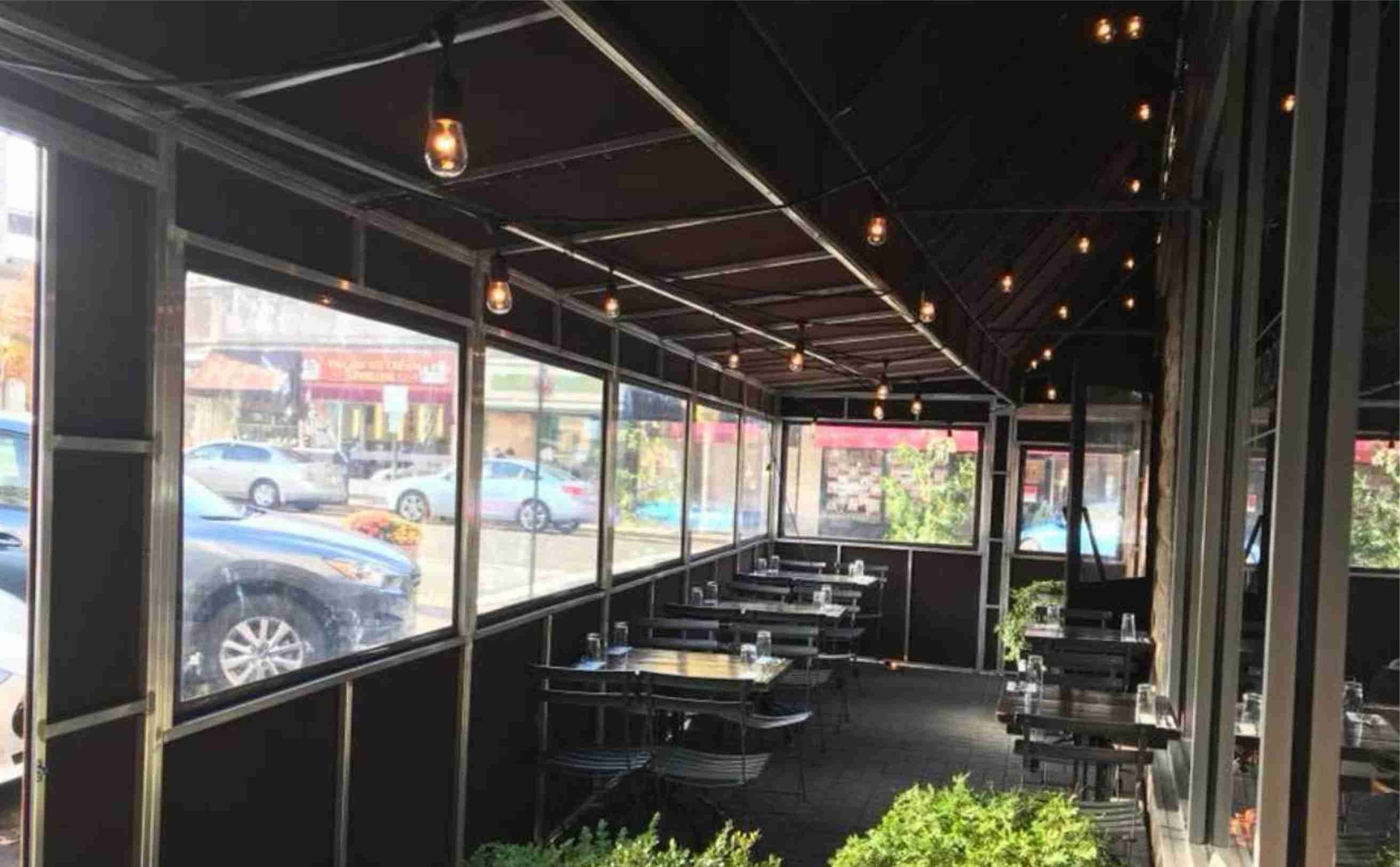Sidewalk Vestibule Enclosures Awnings New York New York City